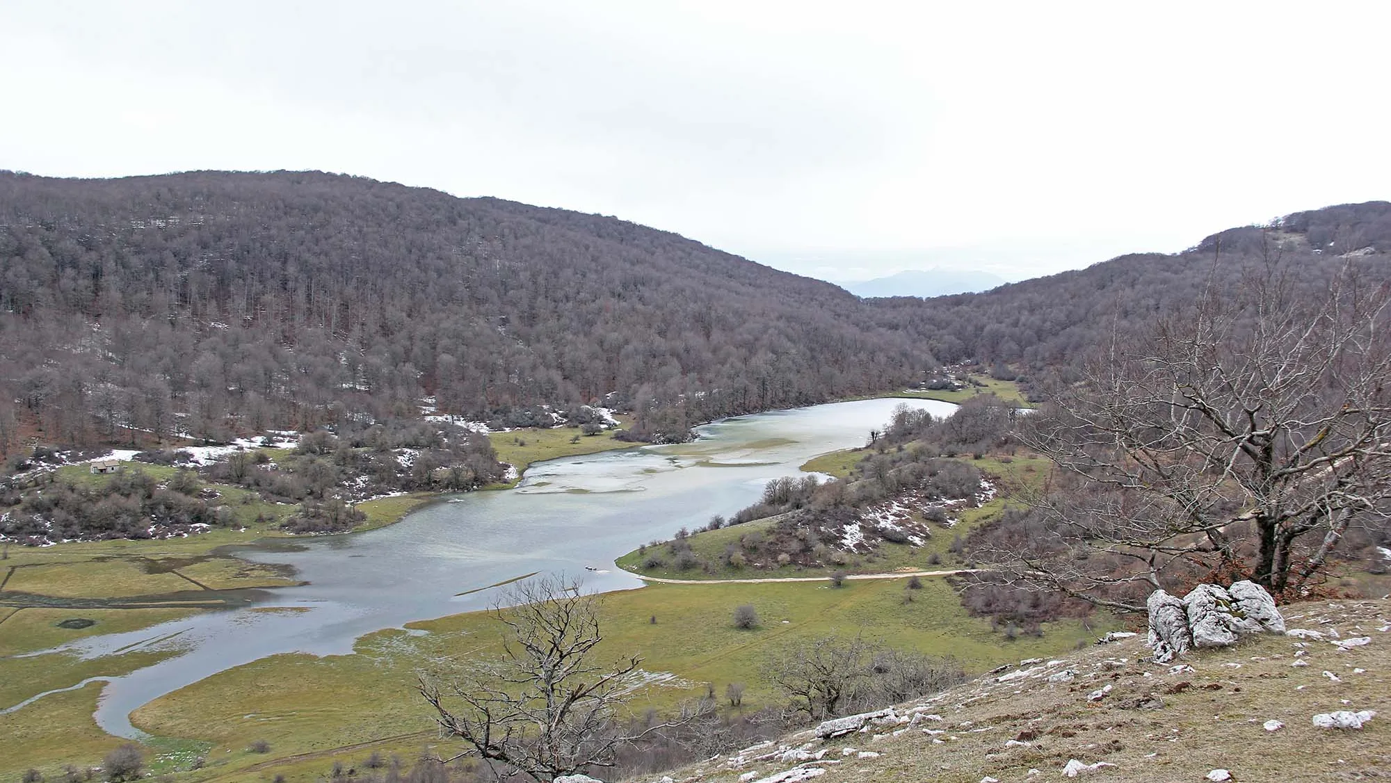 escursione lago di san Lorenzo civitanova del sannio