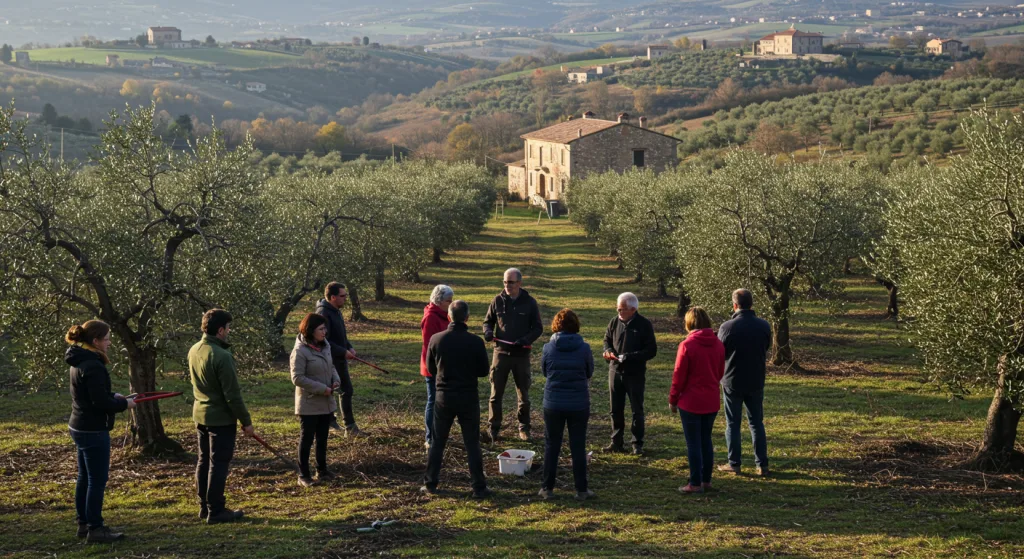 Corso di potatura dell'ulivo