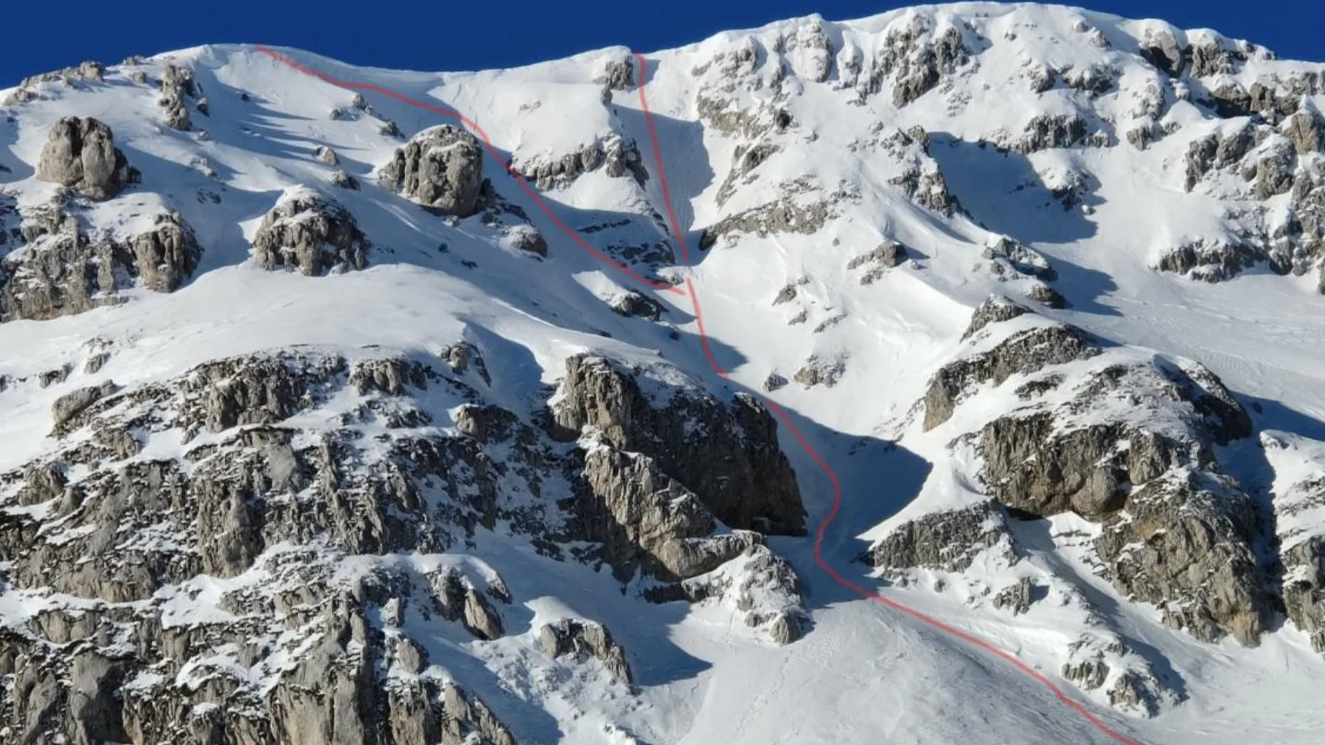 Ascensione del Canale Cerchece al Monte Greco con il CAI Campobasso