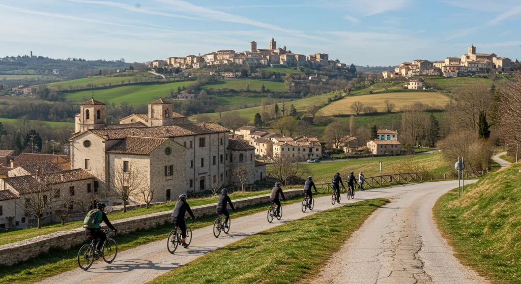 Cicloescursione Anello del Castellano ad Ascoli Piceno, evento del CAI Campobasso
